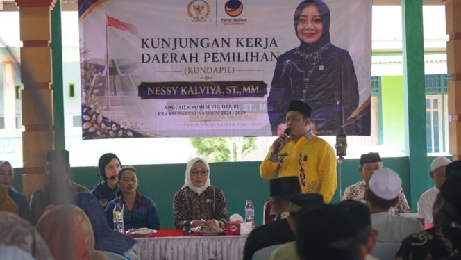 
					Nessy Kalviya, Anggota Komisi VIII DPR RI, Tampung dan Kawal Aspirasi Warga Seputih Raman