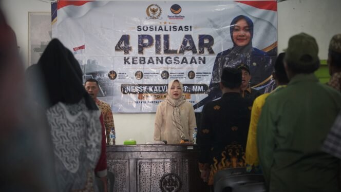 
					Sosialisasi 4 Pilar, Nessy Kalviya Ajak Masyarakat Bekri Perkuat Persatuan dan Kebangsaan