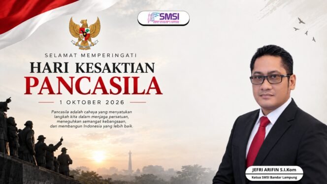 
					Tolak Hoaks dan Jaga Persatuan, SMSI Bnadar Lampung Serukan Jurnalisme Beretika