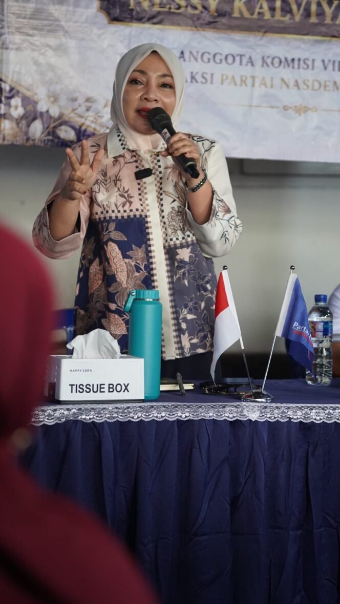 
					Kundapil di Lampung Timur, Nessy Kalviya Dengarkan Persoalan Masyarakat