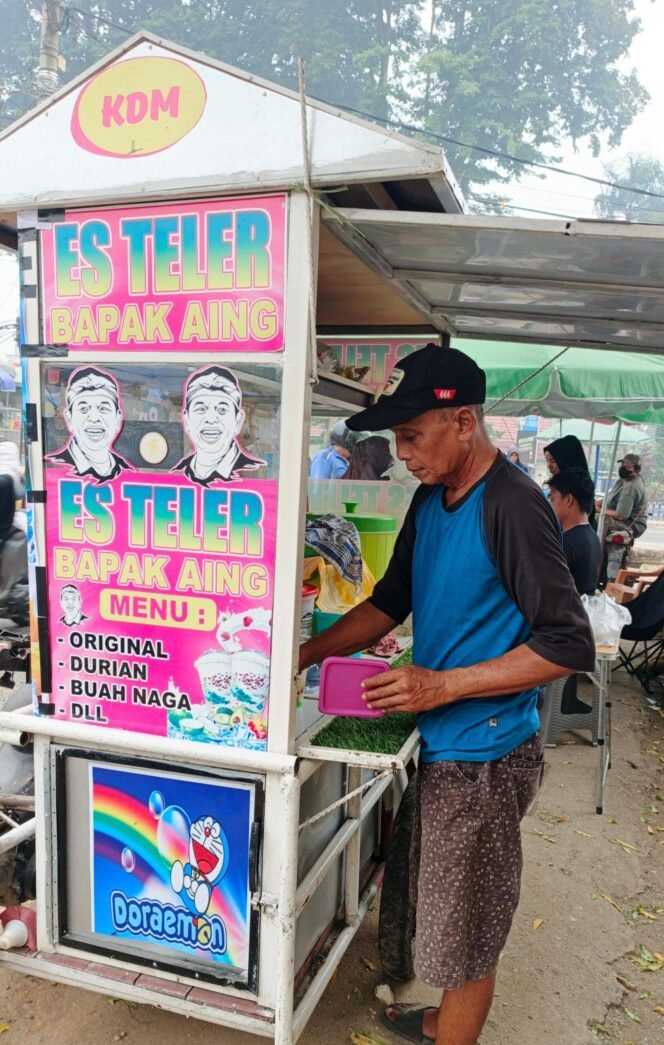 
					Digemari: ES Teler Gerobak Keliling  Bapak Aing Jadi Idola