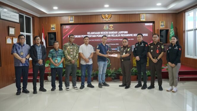 
					Sinergi dengan DJP, Kejari Bandar Lampung Hentikan Penuntutan Pidana Pajak melalui Denda Damai