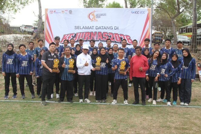 
					Torehkan Prestasi: Lampung Borong Enam Medali Di Kejurnas Cricket Bali 2026