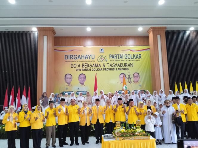 
					Gelar Doa Bersama dan Tasyakuran, HUT Golkar Berjalan Dengan Lancar dan Khidmat