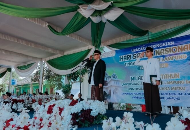 
					Peringati Hari Santri Nasional 2026, Pemprov Lampung Perkuat Dukungan bagi Santri dan Pesantren